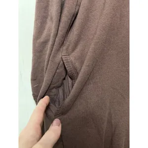Free People Movement Zipper Back Oversized Mock Neck Pocket Sweater Size Medium thumbnail 2