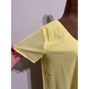 Lulus Yellow V-Neck Shift Dress Size L thumbnail 2
