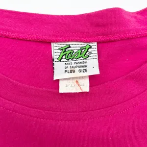 Vintage 90s Women Plus Size Graphic Tee‎ 3D Texture Artsy Retro Fast Fashion thumbnail 7