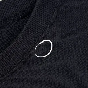PACT Black Organic Cotton Essential Puff Sleeve Sweatshirt Dress S Pockets thumbnail 5