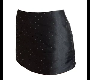 Black rhinestone mini skort Size M thumbnail 2