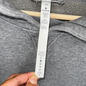 Lululemon Athletica All Yours Hoodie Women’s Heather Fleece Long Sleeve Jacket G thumbnail 7