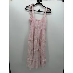 Francescas‎ Alara Floral Midi Dress Sz XS Cottagecore Coquette Feminine Dainty thumbnail 2