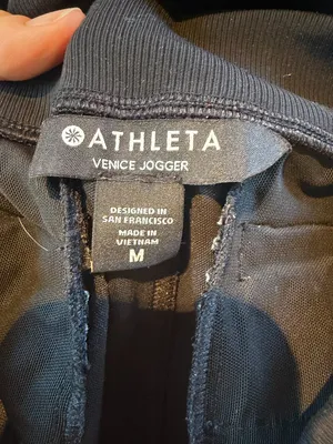 ATHLETA Venice Jogger Black Size Medium thumbnail 7