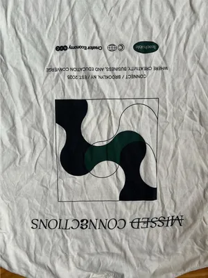 Comfort Colors “Missed Connections” Brooklyn NY Creator Economy NYC T-Shirt M thumbnail 4