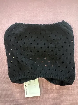 SNDYS X Revolve Whitehaven Top in Black Small New Womens Cut out Cropped Tube Ba thumbnail 7