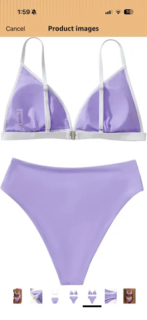 Amazon Purple Bikini Set thumbnail 2