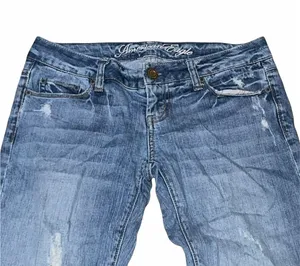 American Eagle Skinny 77 Distressed Jeans thumbnail 3
