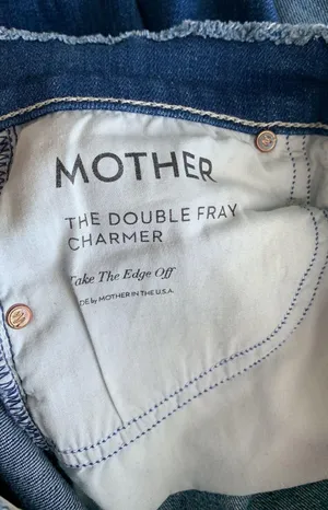 Mother The Double Fray Charmer Jeans thumbnail 7