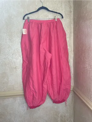 New FP Movement Pink Baloon Joggers - Relaxed Fit Athleisure Lounge Pants Sz M thumbnail 4