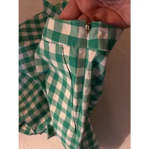 Draper James Women’s Green White Gingham Shorts Size 10 Cotton Casual thumbnail 5