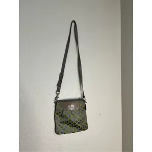 Coach Madison Op Art Signature Messenger Swingpack Crossbody Handbag thumbnail 2