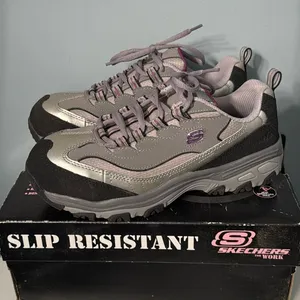 Skechers D’Lite Slip Resistant Composite For Work Shoes‎ Size 7 thumbnail 1