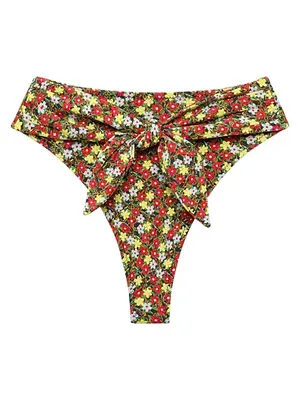 MONTCE Sienna Floral Paula tie-up bikini bottoms, Size Medium, $122 thumbnail 2