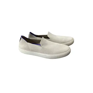 Rothy's Women's The Original Slip On Sneaker White Sand Textile Size 10‎ thumbnail 2