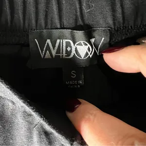 Widow Dolls Kill Black White Feeding Time Goth Cross Zipper Closure Leggings‎ thumbnail 8