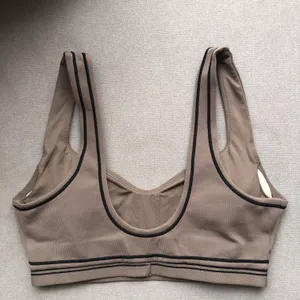 Alo Airbrush Heart Throb Bra Olive Tree/Black XS thumbnail 10