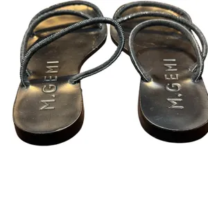 M.Gemi Shoes Womens Size 36 Leather Strappy Slide Sandals Made In Italy Chic‎ thumbnail 5