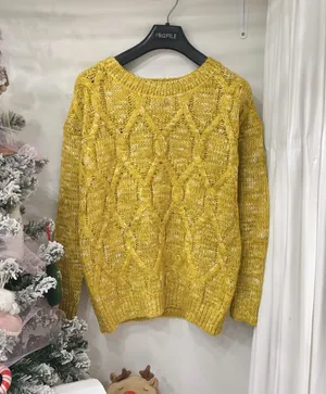 beautiful yellow sweater thumbnail 2