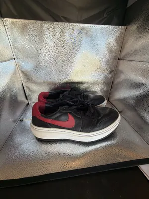 Air Jordan 1 Elevate Low Black Gym Red DH7004-061 thumbnail 2