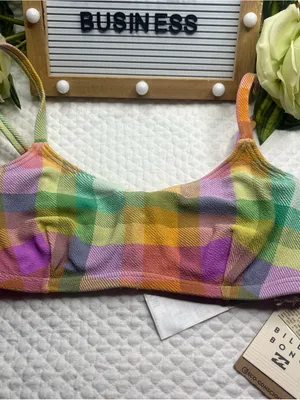 Billabong Warm Waves Lila DD Bralette Bikini Top Small NWT thumbnail 3