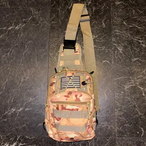 Camo tan Crossbody bag thumbnail 2
