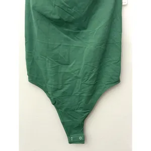 Free People Women's Green Tati Seamless Thong Tube Bodysuit M/L NWT thumbnail 4