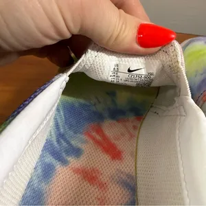 Nike Court Legacy Print Slip On Tie Dye Colorful Flat‎ Sneaker CZ1752-900 W8.5 thumbnail 6