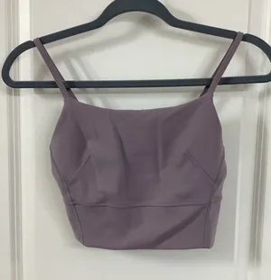 Lululemon Wunder Train Strappy Tank Top in Violet Verbena thumbnail 1