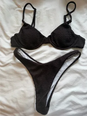 Brown Shein Bikini Set thumbnail 1