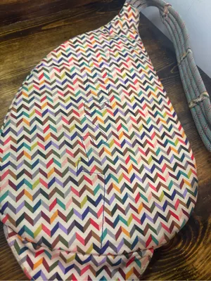 Kavu chevron print sling bag thumbnail 2