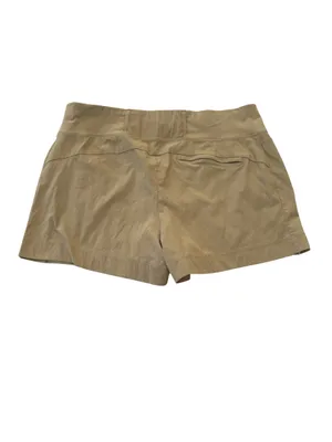 Athleta size 14 Trekkie North Khaki Athletic Shorts Wide Waistband athletic casu thumbnail 10