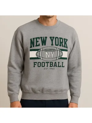 Gildan‎ New York Jets Crewneck Sweatshirt thumbnail 2