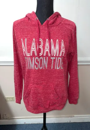 Campus Heritage Alabama Crimson Tide Heather Red Hoodie thumbnail 1