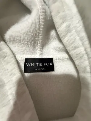 white fox hoddie  thumbnail 5