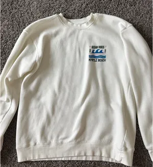 Costal Swell Crewneck Tan Size M thumbnail 1