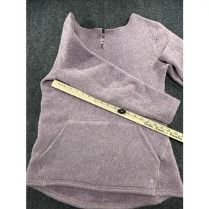 Smartwool Hudson Trail Women’s M Pink Wool Blend Fleece Pullover SW011525 thumbnail 7