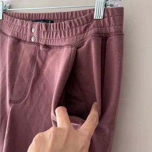 Abercrombie & Fitch Mauve Pink Cozy Lounge Joggers‎ thumbnail 3