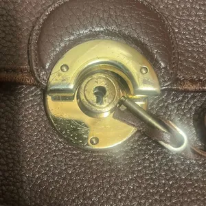 ✨Vintage Dooney & Bourke Awl Leather Compartment Flap Brown Bag✨ thumbnail 16