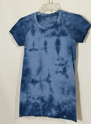 Lululemon Swiftly Tech Tee Blue Diamond Dye 6 thumbnail 1