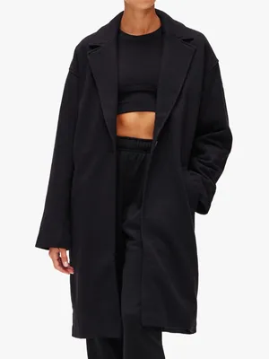 Alo Yoga VIP Blazer Trench Black XXS thumbnail 1