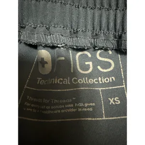 Figs Women's Blue Drawstring Cargo Straight Nurse Medical Scrub Pants Size XS thumbnail 5