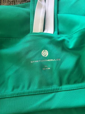 NWT Green Strappy Sports Bra Crop Top Size XL thumbnail 5