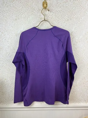 Patagonia Women's Purple Capilene Midweight Crew Baselayer - Size - Large thumbnail 5