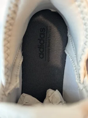 Adidas CloudFoam Pure White Night Metallic Size US Women’s 7 thumbnail 4