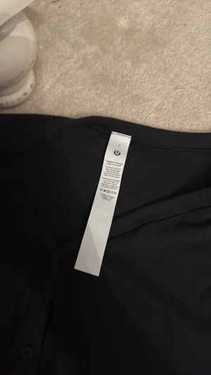 Lululemon side cinch ribbed cardigan thumbnail 3