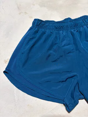 Nike Women's Blue Running Shorts medium thumbnail 2