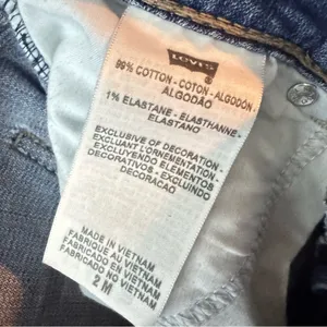 Levi's Classic Vintage Boot-Cut Blue Jeans Sz 2 thumbnail 4