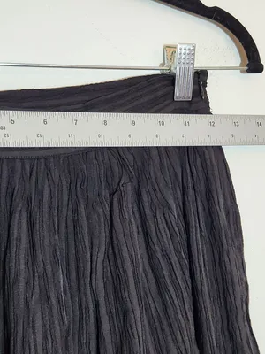 Lulus Black Plissé Maxi Skirt Size XS NWT thumbnail 8