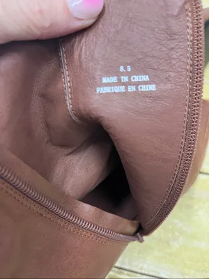 NWOT Jeffrey Campbell Women's Brown Leather Ankle Boots size 8.5 thumbnail 7
